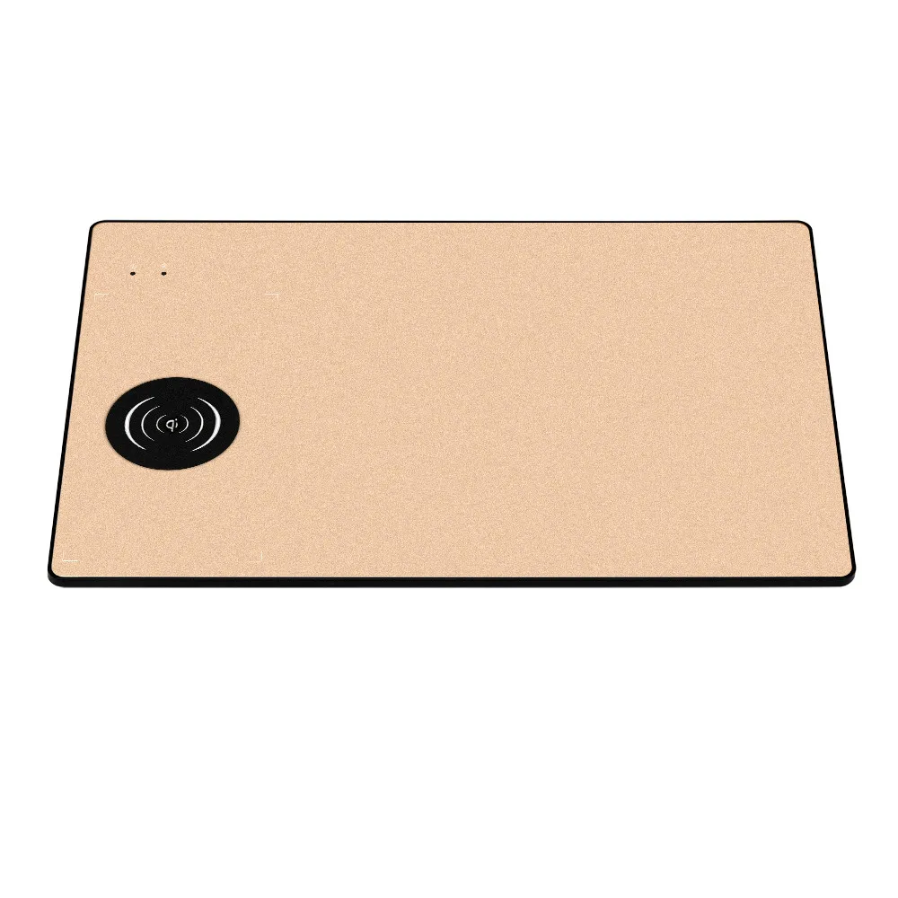 5V-2A Qi Беспроводной Зарядное устройство быстрой зарядки 2 в 1 Мышь Pad для iPhone X/8/8 Plus роскошный Беспроводной зарядного устройства Мышь накладка из искусственной кожи