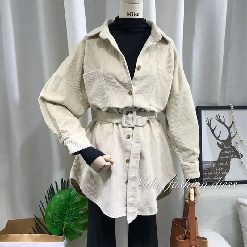 Осенние повседневные винтажные элегантные офисные женские куртки в Корейском