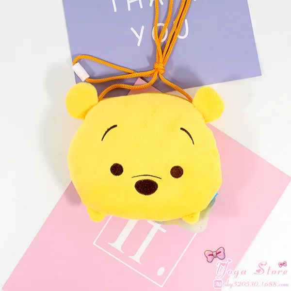 Disney Популярные мультфильм кукла crossbody Кошелек Микки и Минни белка Брат Большой средства ухода для век Дональд Дак стежка детские плюшевые игрушки