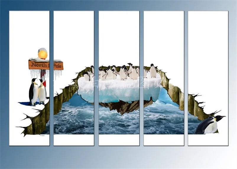 

3D modern art painting ground oil painting