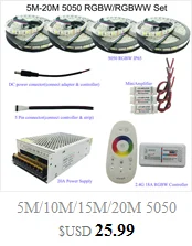Светодиодный бар светильник 5050 RGB 50 см IP68 SMD36 светодиодный RGB светильник s светодиодный жесткой полосы бассейн DC 12V