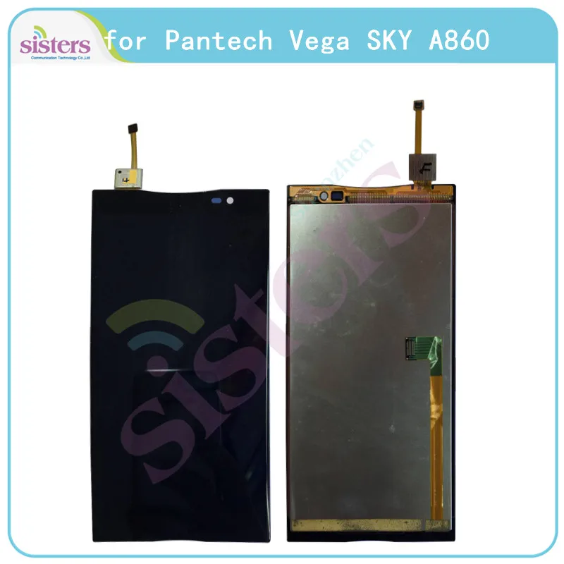 ЖК-дисплей для Pantech Vega SKY A860 A860K A860L A860S ЖК-экран для SKY A860 сенсорный экран дигитайзер ЖК-сборка тест