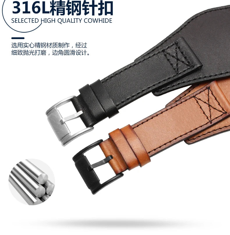 Новые поступления 1:1 Fit fossil FS5088 FS4656 BQ1718 FS4616 4617 JR1401 1437 FTW1163 часы кожаный ремень 22 24 мм с ремешком