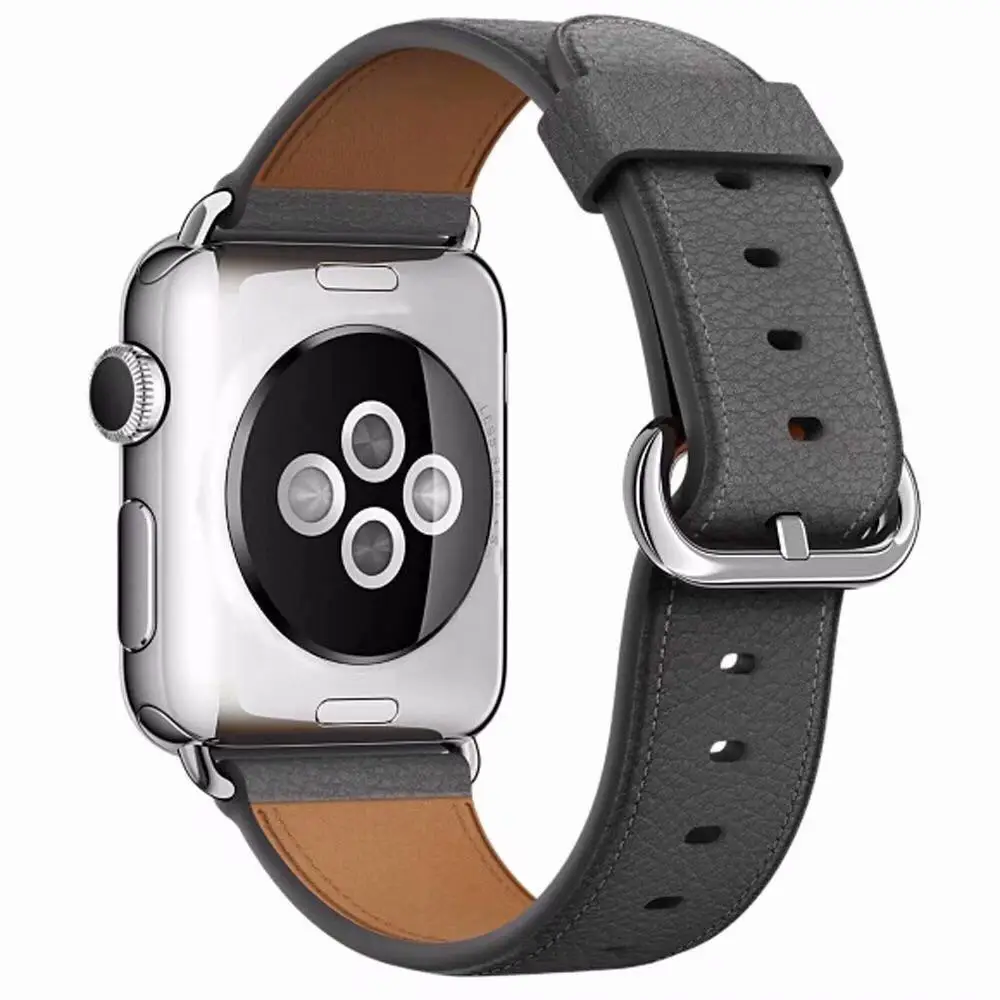 JMUSIWB масло воск кожаный браслет для Apple Watch Band 42 мм 38 мм/44 40 серия 4 3 2 ремешок часов