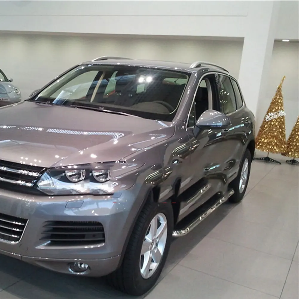 Подходит для Volkswagen Touareg 2011 2012 2013 2014 2015 2016 2017 2018 алюминиевая Беговая доска боковая