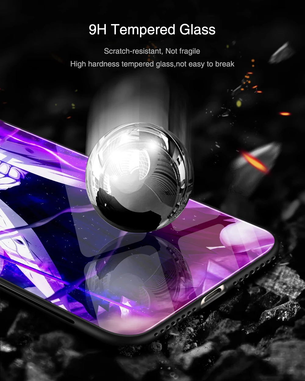 FinderCase для Xiaomi mi 9 чехол из закаленного стекла Жесткий Чехол "Наруто" чехол для Xiaomi mi 5 5S 9 8 SE lite mi x 2 2 s 3 Max 3