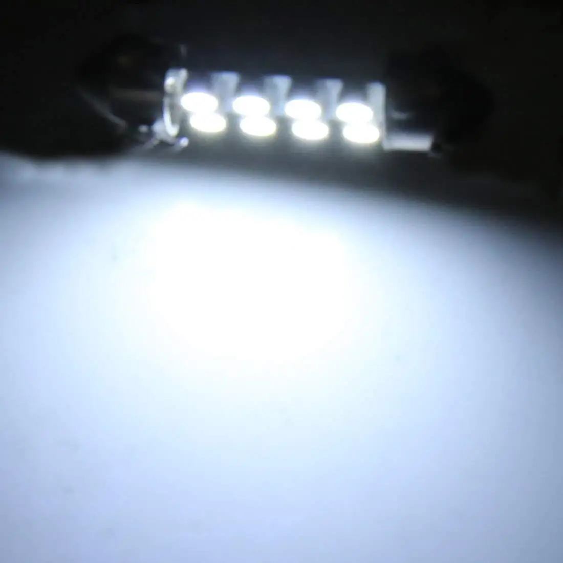 Uxcell 10 шт 37 мм холодный белый 8 3528 SMD светодиодные гирлянды лампы салона автомобиля