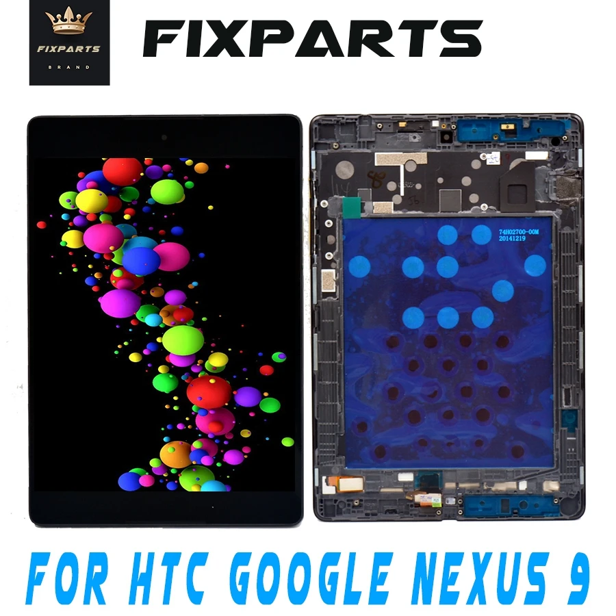 ЖК дисплей для HTC Google Nexus 9 сменный сенсорный экран с дигитайзером в сборе 8 &quotNexus9