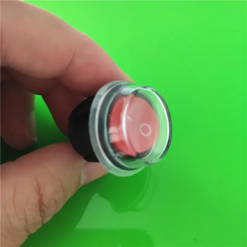 AC DC 6A/250V KCD1 2PIN 20 мм/Off SPST переключатель G149Y круглый тумблер Водонепроницаемый Кепки