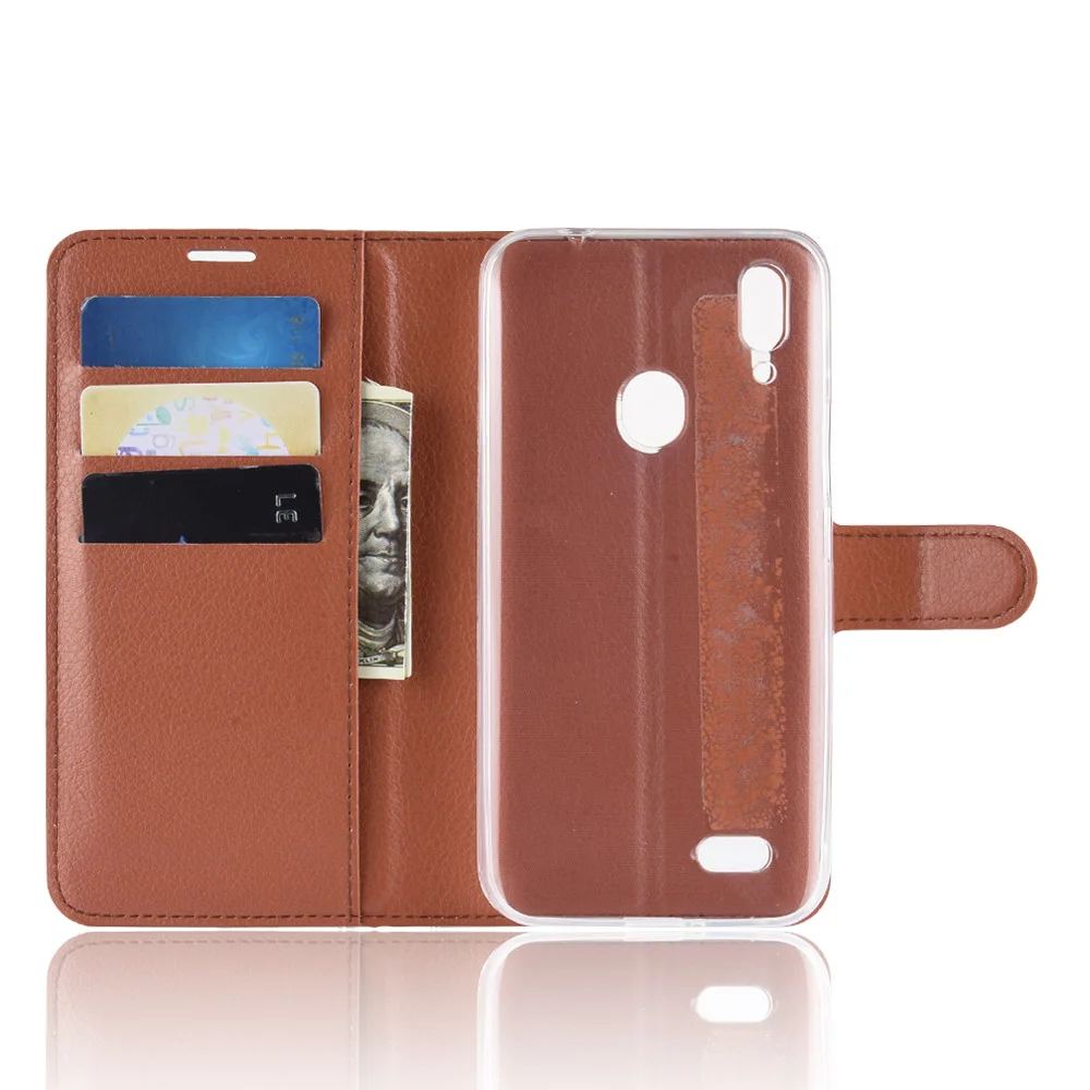 Для Leagoo M11 чехол в деловом стиле, Роскошный чехол из искусственной кожи с откидной крышкой, кошелек с отделением для карт, подставка для мобильного телефона, сумки для Leagoo M 11
