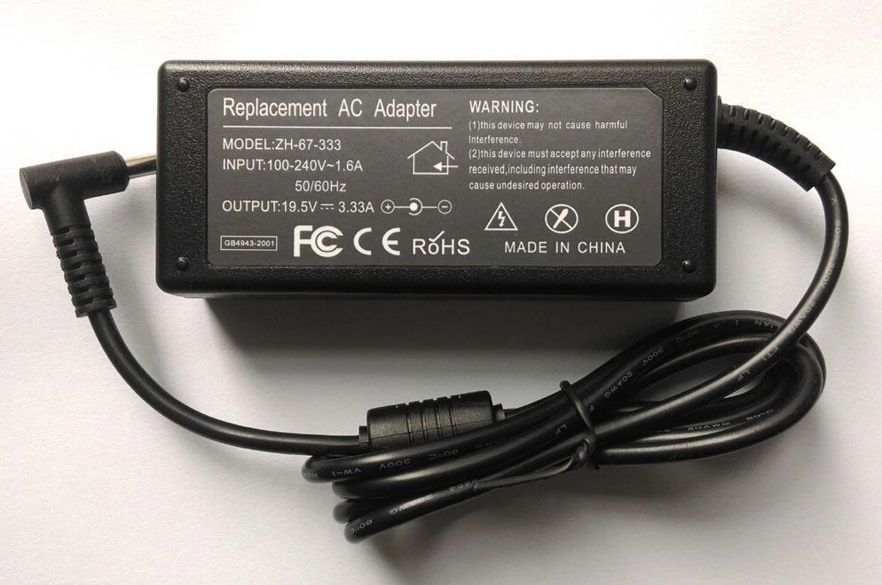 19.5V 3.33A 65W Notebook AC Adapter Power Supply Charger  For HP Probook 440 G3 For Envy M6-K015DX m6-k010dx Laptop