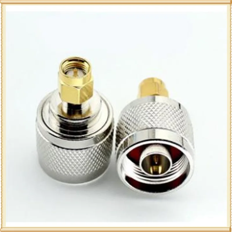 

100 шт., переходник с разъемом N Male на SMA Штекер РЧ для антенны роутера 3G /4G