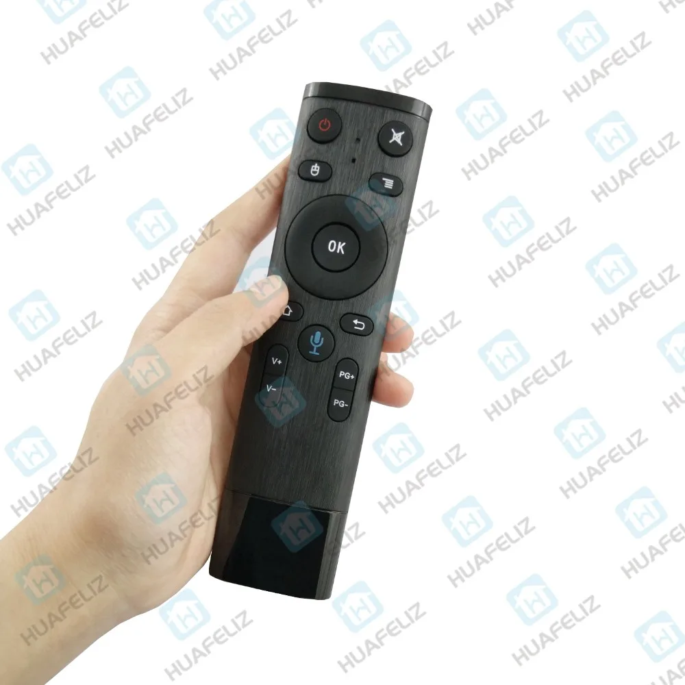 Горячая Q5 Голосовое управление Fly Air Mouse для игры с гироскопом 2 4 ГГц беспроводной