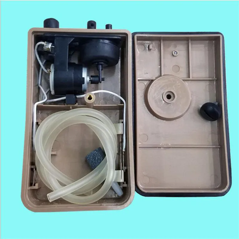 0.5 Вт аквариум воздушный насос бесшумного один выход кислорода 1.5 В сухой Батарея