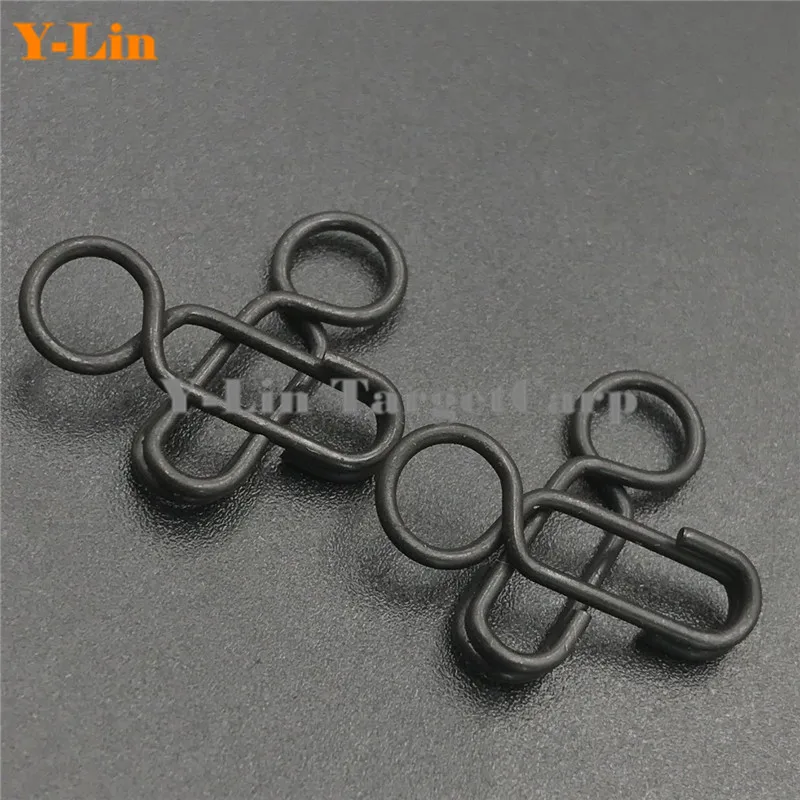 60 шт. карп рыболовное кольцо klip быстрое изменение вертлюги крючки chod hair rigs
