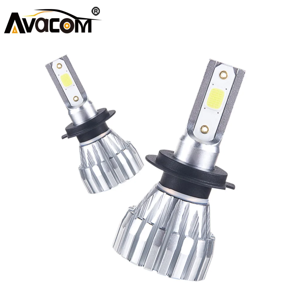 Avacom H1 H3 светодиодный H7 фар автомобиля лампы 9005/HB3 9006/HB4 Hir2 Орд 50Вт 6500 K/4300 K 5000Lm 12В 24В