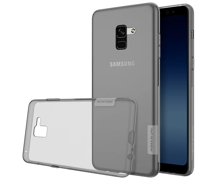 Для samsung A8 Plus чехол Nillkin серия природы прозрачный мягкий чехол на заднюю панель TPU чехол для samsung Galaxy A8+ Plus 6,0 дюймов