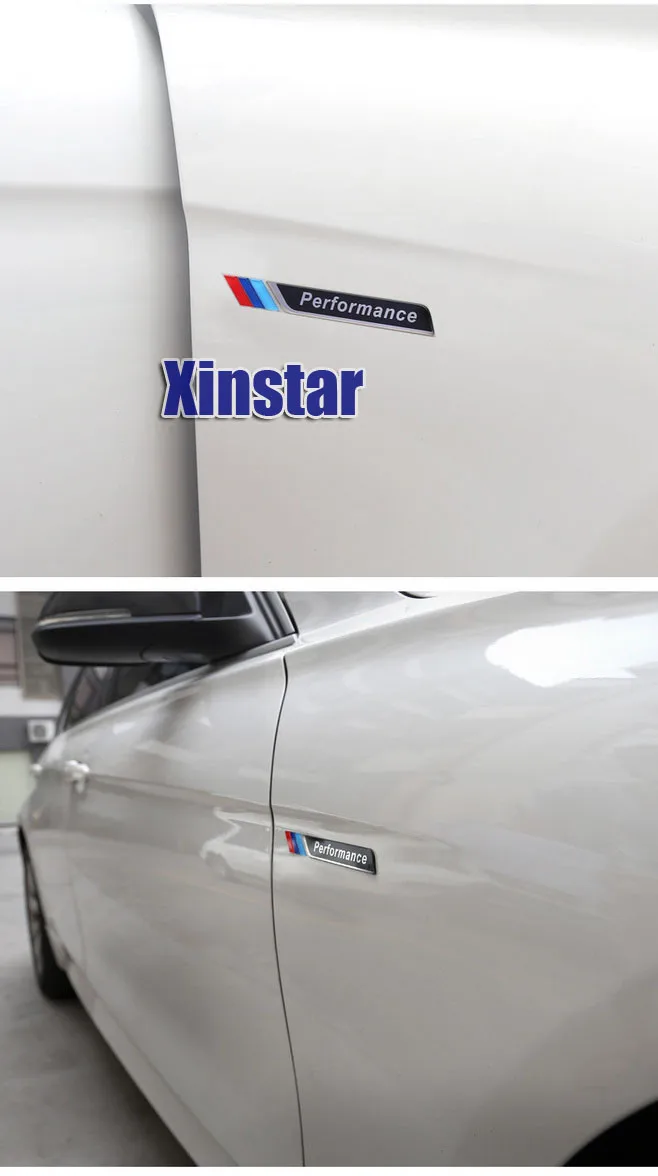 Акриловая наклейка на окна автомобиля M performance 2 шт. боковой кузов эмблема для bmw E71
