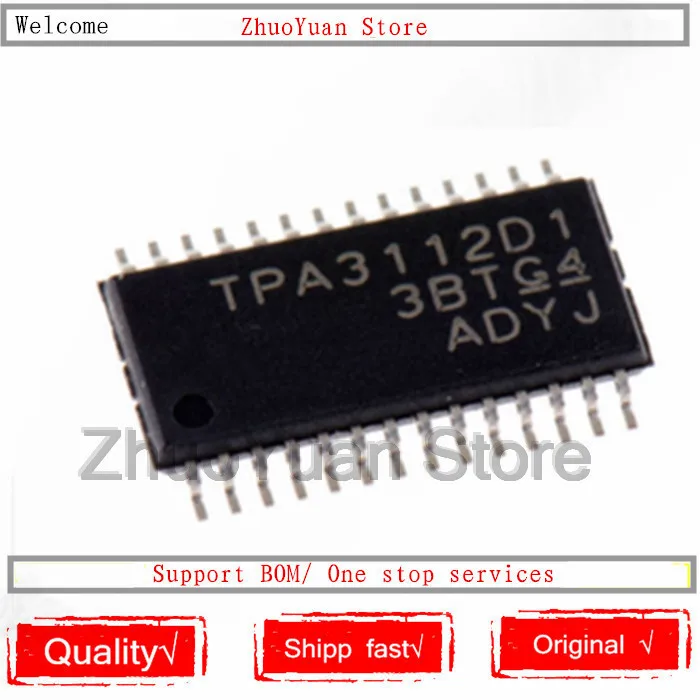 1 шт./лот новый оригинальный чип TPA3112D1 TPA3112D1PWPR TSSOP 28 IC|Голосовые модули