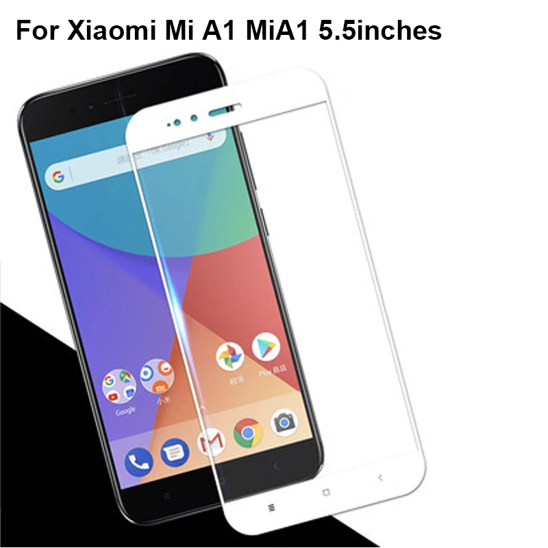 2 шт. пленка для всего тела закаленное стекло Xiaomi Mi A1 MiA1 Стекло 9H Защитное экрана A 1