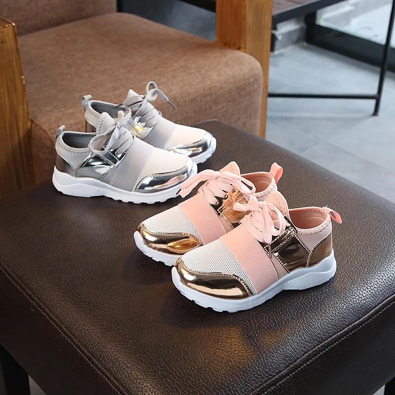 

New Fashion Casual Breathable Sneakers For Girls Boys Shoes Spring Autumn Child Sneakers Shoes Kids Flat With Boys Girls