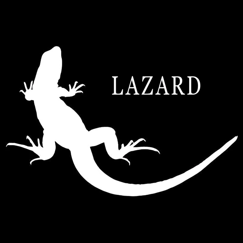 

13.5cm*8.7cm Lizard Silhouette Fashion Car Sticker Vinyl Decal S4-0567