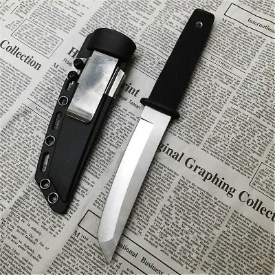 1 ABS Ручка 58HRC охотничий нож 440C нож для выживания в полевых условиях многофункциональный инструмент для выживания Коллекция подарков - Цвет: 1