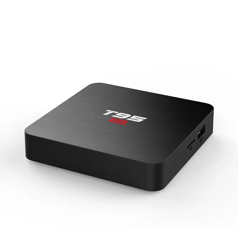 ТВ-приставка T95 S2 Android 7 1 OS Smart TV BOX 2 Гб 16 четырехъядерный процессор Amlogic S905W 4 ГГц WiFi