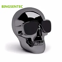 BINGSENTEC Cool Evil череп форма головы Портативный беспроводной Bluetooth