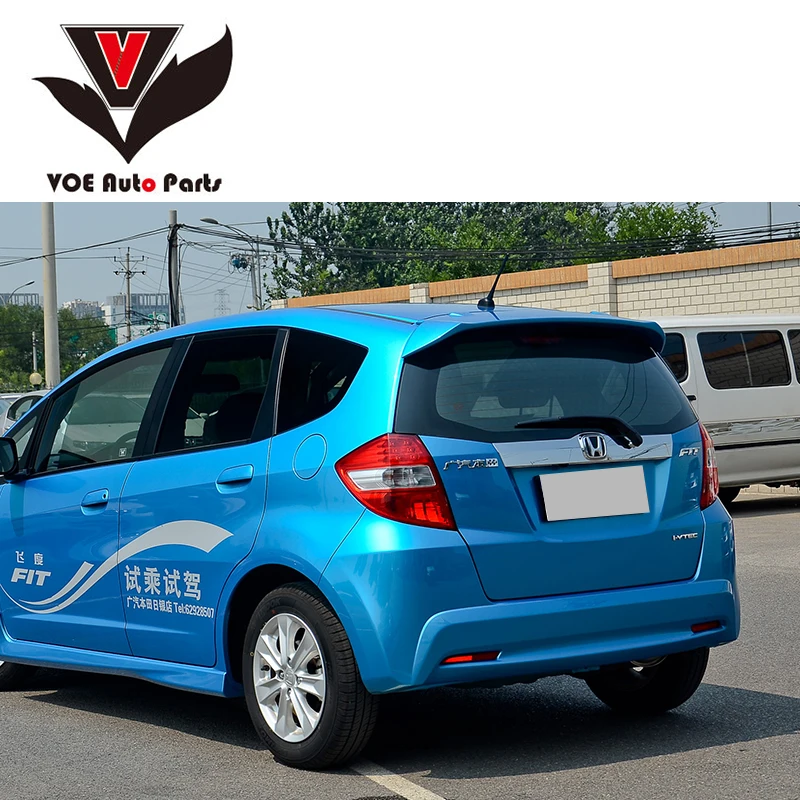 Задний спойлер для Honda Fit из неокрашенного АБС пластика 2008 2009 2010 2011 2012 2013|material