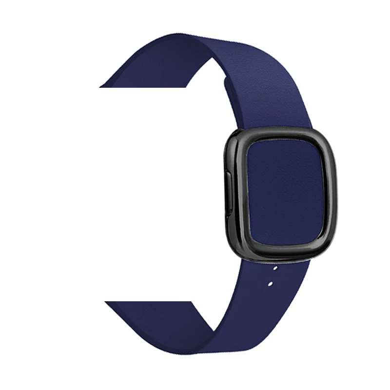 Чехол из натуральной кожи современный стиль ремешок для наручных часов Apple watch