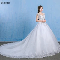 ivory a line v neck netting crystals beading sequines cap sleeve floor length bridal gown wedding dresses plus size