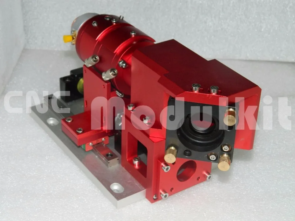 Новинка CO2 двухфокусная гравировальная режущая головка с двойным фокусом 4 мм