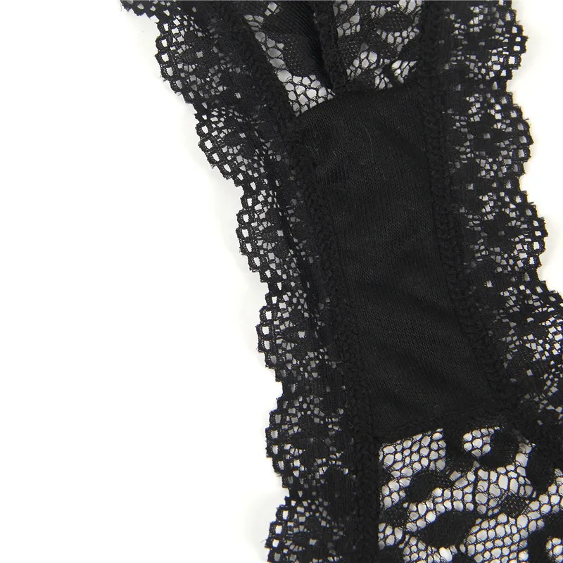 Comeondear/большие размеры, нижнее белье для женщин, кружевное белье, сексуальные трусики с открытой спиной, Прозрачное нижнее белье Танга, Culotte Femme PA5172
