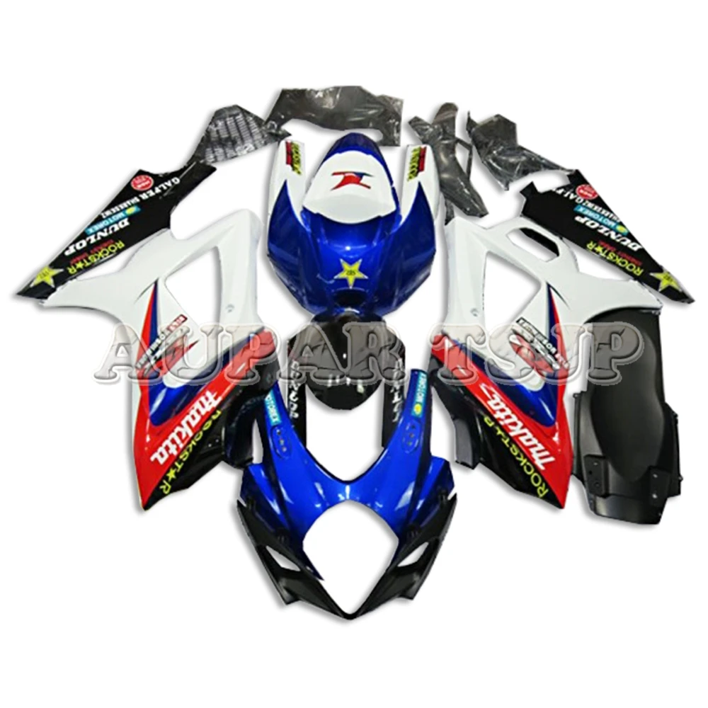 

Plastic Motorcycles Bodywork Kit For Suzuki GSXR1000 K7 2007 2008 07 08 Bodywork Kit ABS Injection Hull White Red Blue Fairings