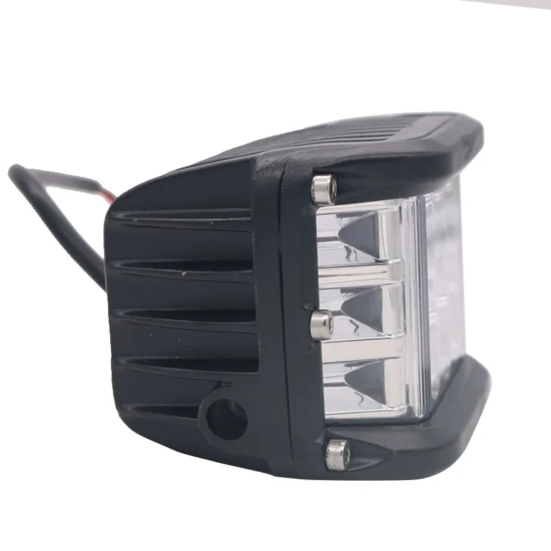 2Pcs 4&quot 90W Flashing LED Work Light Bar Pods Dually Side Shooter Lights For Truck UTV ATV SUV Boat Motorcycles | Автомобили и