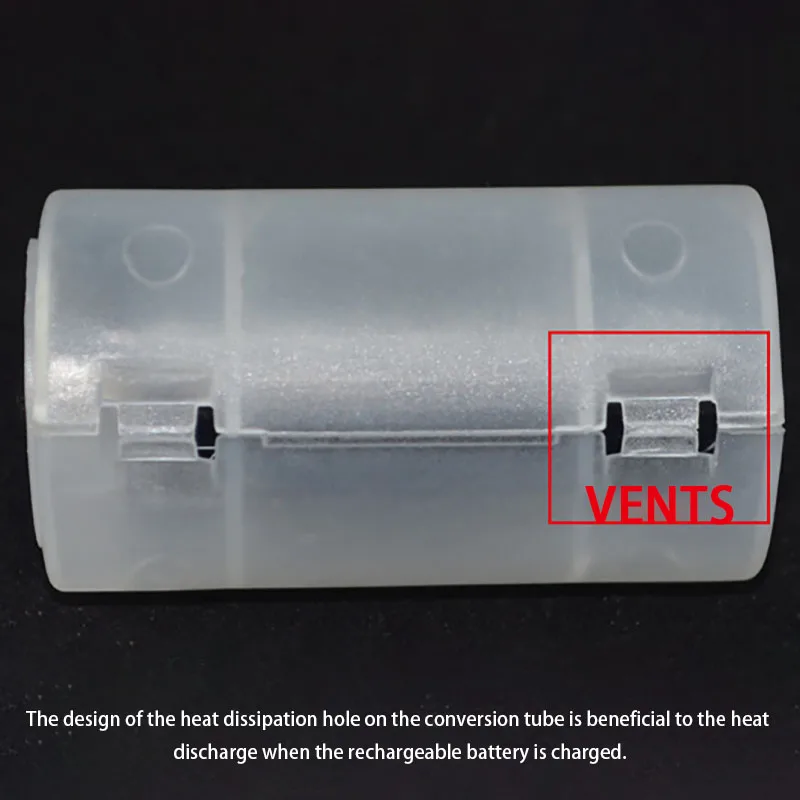 Держатель адаптера типа АА D для аккумулятора прочный Чехол держатель