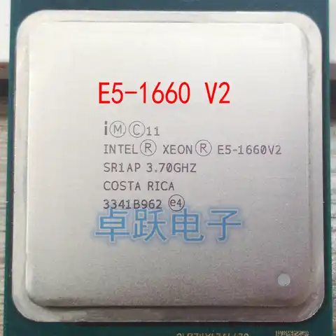 Бесплатная доставка E5-1660 V2 оригинальный l Intel Xeon E5-1660V2 3,70 ГГц 6-ядерный E5 1660 V2 LGA2011 E5 1660V2