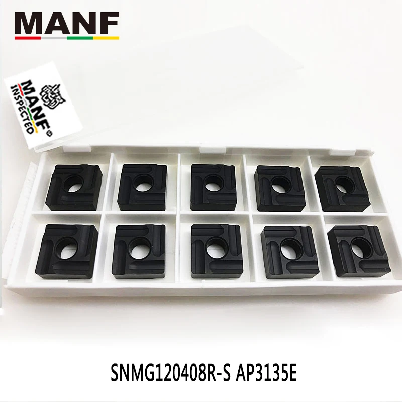 

MANF SNMG120408R/L токарный инструмент инструменты Токарный станок Расточная штанга карбидная вставка внешнее CNC лезвие для стали