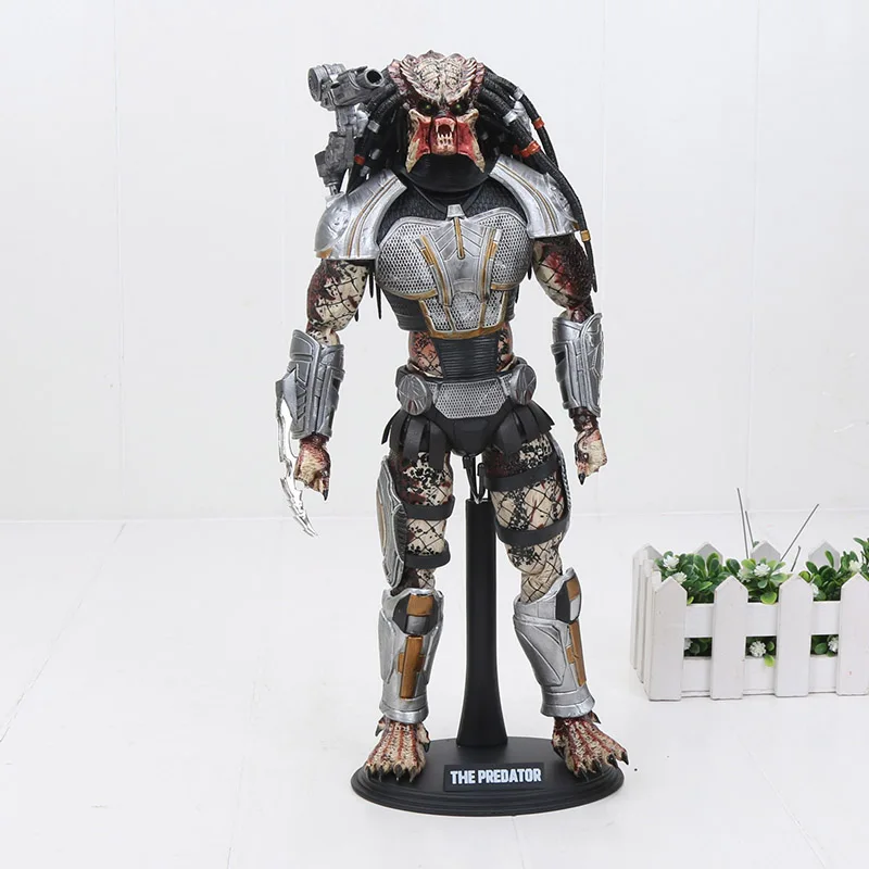 HC no box NECA AVP инопланетянин против Хищника 32 см 1/6 масштаб шрам Хищник MMS190 ПВХ фигурка Коллекционная модель игрушки подарки - Цвет: HC no box