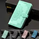 Роскошный чехол из искусственной кожи для Huawei Honor 6X, чехол-кошелек с 3D изображением мандалы и цветов для Huawei Honor 6X, чехол для телефона