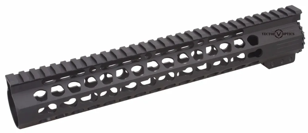 AR15 M4 M16 Тонкий Тактический KeyMod 12 дюймов Бесплатная Float Handguard Пикатинни кронштейн с