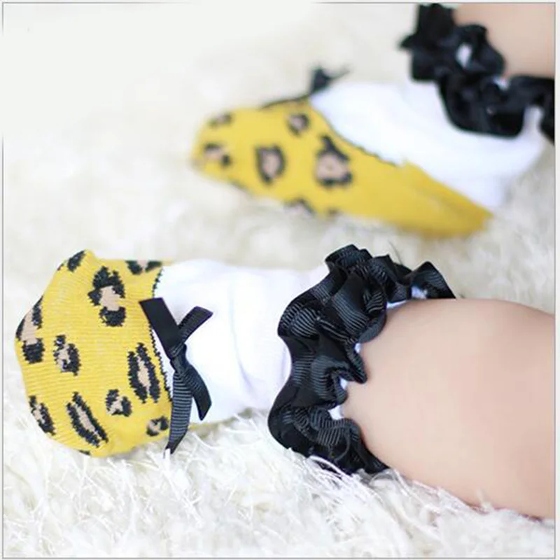 Calcetines de princesa para beb&eacute;s, medias infantiles para ni&ntilde;as reci&eacute;n nacidas, regalo de cumplea&ntilde;os y vacaciones, de 0 a 12 meses-0