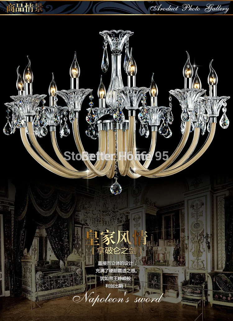 Современная хрустальная люстра винтажный светильник 6 8 10 Arms ing Lustre de Роскошная