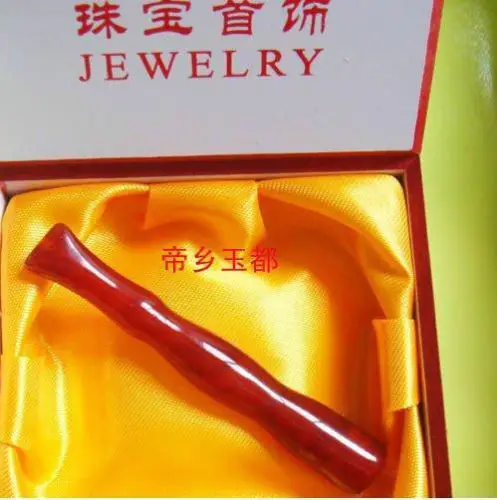 Китайский Натуральный резной Агат мелкий нефритовый держатель для сигарет и