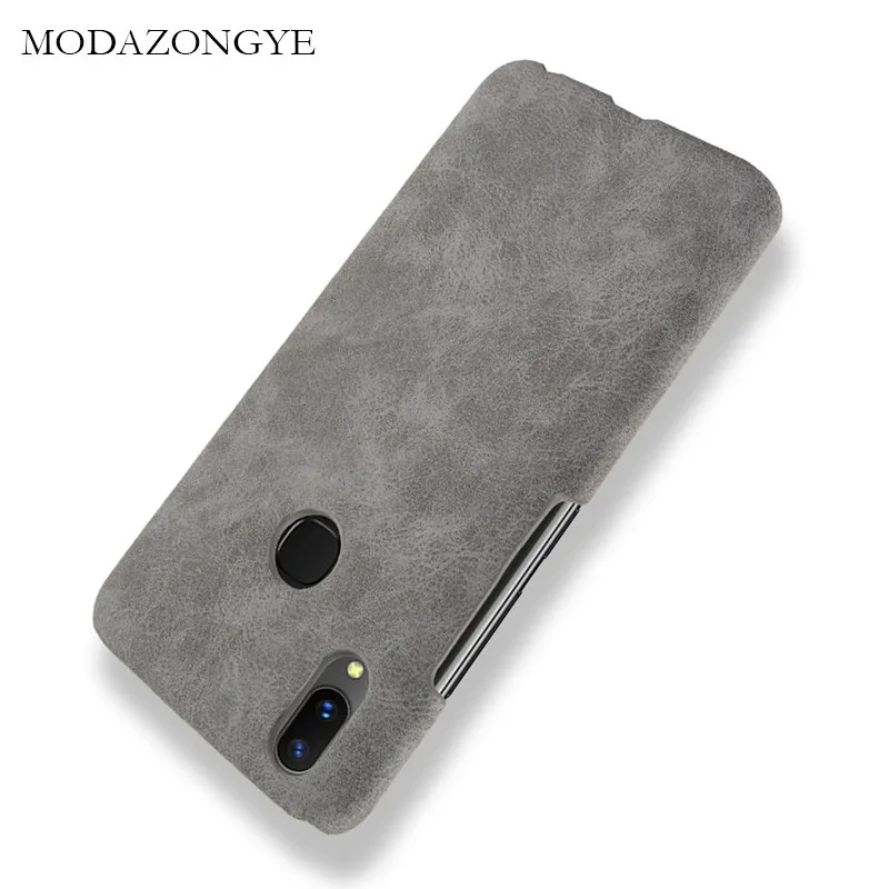 For Vivo V9 Case PU Leather Hard Plastic Back Cover Phone V 9 Youth 1723 VivoV9 6.3 inch |