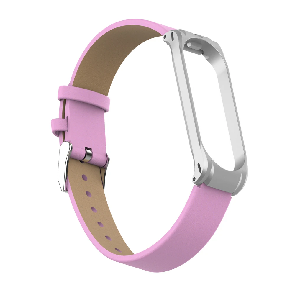 Кожаный ремешок для mi band 4 3, металлический чехол, ремешок на запястье для xiaomi band 4, спортивный дышащий браслет для mi band 4, браслет для xiaomi