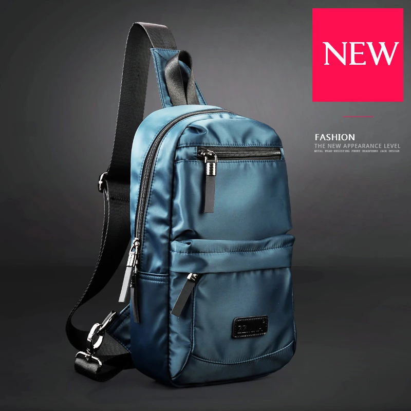 Men's Crossbody Bags Multi-Function Chest pack Messenger Bag Waterproof Shoulder Female Sports Diagonal Package New 2019 |