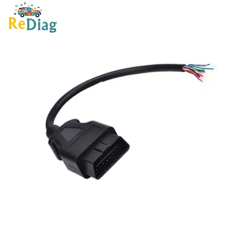 OBD2 OBDII OBD 2 16 Pin типа папа Удлинительный кабель открытие автомобильный