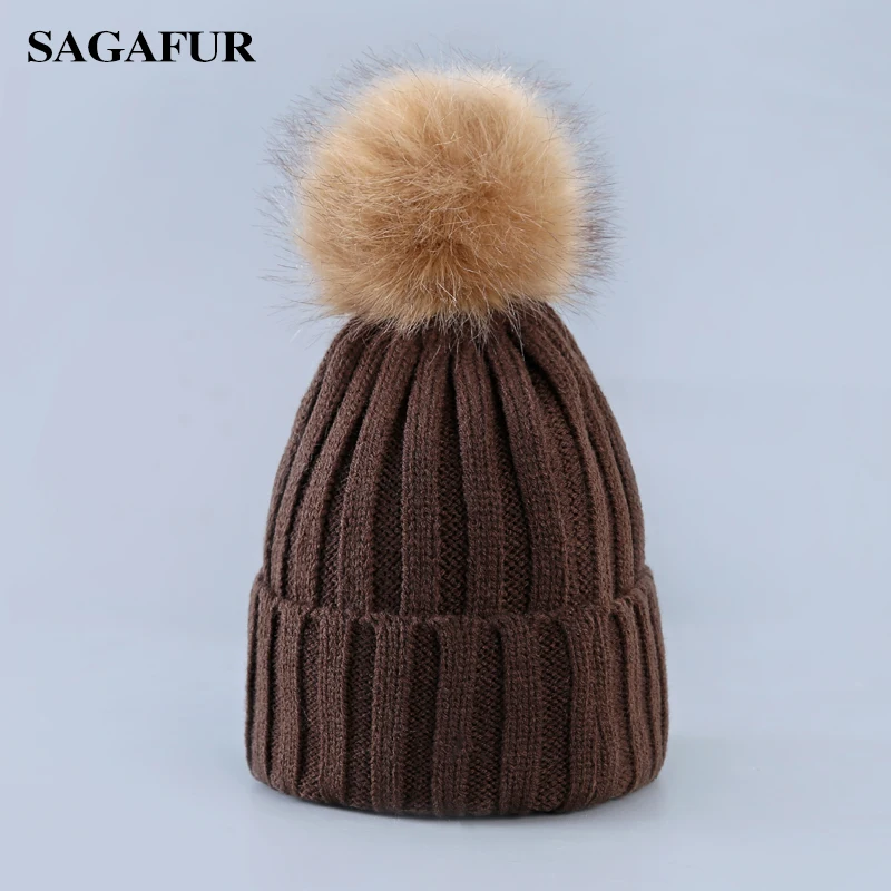 Soft Warm Cap Women's Winter Beanies For Girl Elegant Pompoms Hat Female Fashion Accessory Casual Skullies Ladies | Аксессуары для